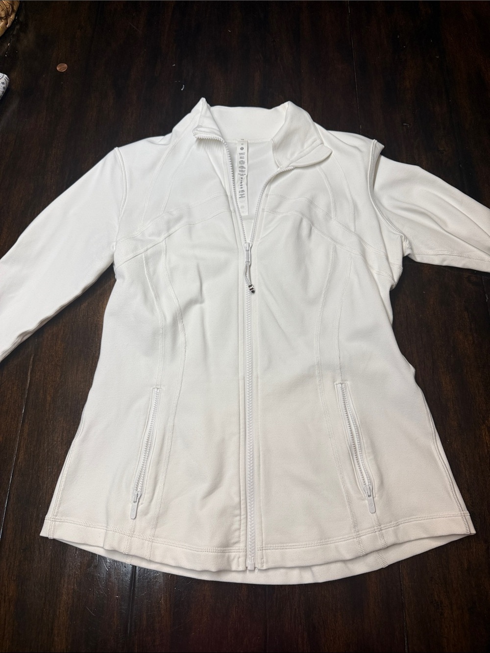 Lululemon Define Jacket - White - New without Tag Size 10